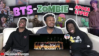 BTS - During A Zombie Apocalypse REACTION! 🧟‍♂️🔥