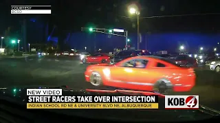 WATCH: Man hops on BCSO cruiser during street racing takeover