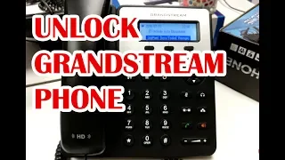 Desbloquear Telefono GrandStream GXP1620/1625