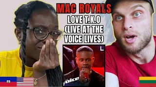 Mac Royals - Love T.K.O. Reaction (Live at the Voice Lives) | FIRST TIME HEARING