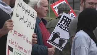 Pro-Palestine rally in Bangor highlights tensions