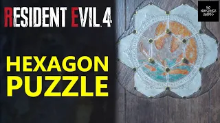 Resident Evil 4 Hexagon Puzzle Solution - RE4 Remake Stone Pedestal