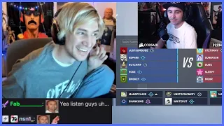 xQc reacts to Summit1g "We're not winning this"