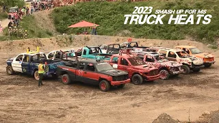 2023 Demolition Derby - Smash Up For MS - Truck Heats