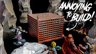 Cages are great for D&D games but ANNOYING to build!