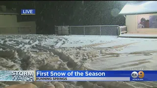 Winter Wonderland: Southland Mountains See First Major Snow Of Season