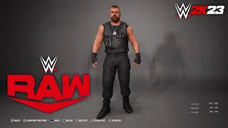 WWE 2K23: Dean Ambrose - The Shield Attire