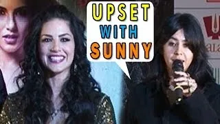 Ragini MMS 2 | Ekta Kapoor upset with sunny leone's hectic schedule