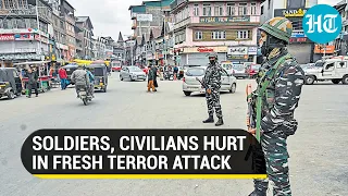 Terrorists throw grenade, hurt civilians, soldiers in J&K's Baramulla; Srinagar protest on encounter