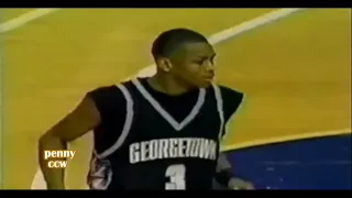 Allen Iverson 39pts Georgetown vs St.John's 95/96 NCAA *Reverse alleyoop jam