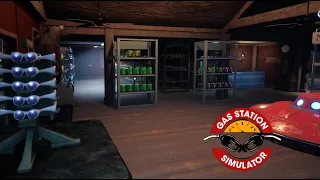 Fully Filling Shelves For The First Time ~ Gas Station Simulator