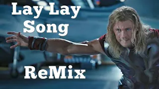 Thor VS Hulk Fight Scene Remix Lay Lay Song/The Avengers (2012) Movie/Full HD Video Clip