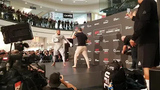 Thiago Santos Open Workouts UFC Prague.