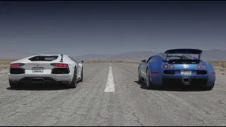 Bugatti Veyron vs Lamborghini Aventador vs Lexus LFA vs McLaren MP4-12C - Head 2 Head Episode 8