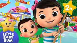 12345 Once I Caught a Fish Alive ⭐ Little Baby Bum Nursery Rhymes - Two Hour Baby Song Mix