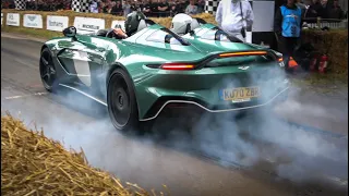 ULTIMATE SUPERCAR LAUNCH CONTROL , BURNOUT and ACCELERATIONS! GoodWood Festival of Speed