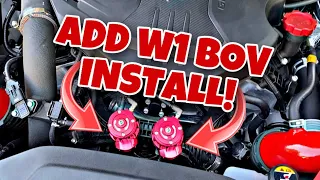 ADD W1 BOV INSTALL! (2022 Kia Stinger)