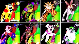 ALL NEW FINAL BOSSES OVER MONTY - Five Nights at Freddy's: Security Breach