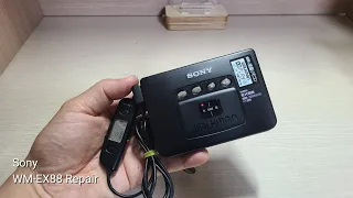 Sony WM-EX88 Repair Cassette Walkman