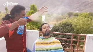 ASMR Cosmic Barber Baba Sen Out Door Head Massage