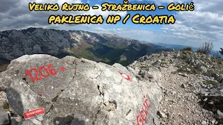 HIKING TRAILS | Veliko Rujno - Stažbenica - Golić | Paklenica NP - Croatia #hiking #mountains