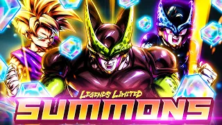 MY LUCKIEST SUMMONS OF ALL TIME?! OH MY GOD! LF CELL SUMMONS!@  Dragon Ball Legends