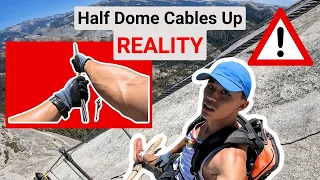 HOW TO CLIMB HALF DOME CABLES (POV Footages)