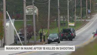 At least 18 people killed after shootings in Maine, manhunt underway for suspect