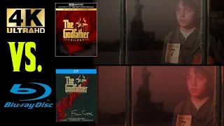 THE GODFATHER TRILOGY 4KUHD VS BLURAY SIDE BY SIDE COMPARISON