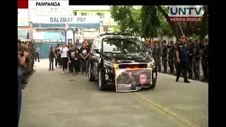 Police killed in action in Marawi given heroes’ welcome in Pampanga