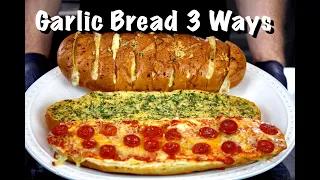 How To Make Garlic Bread 3 Ways | Quick & Easy Garlic Bread Recipes #MrMakeitHappen