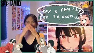 Spy x Family ep. 9 Reaction | Oh Yuri | Yor, you’re a wonderful wife and mom