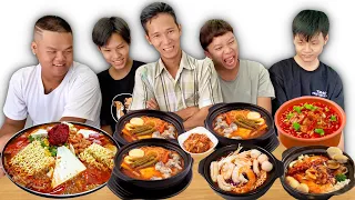 🍜🔥 Người Cuối Cùng Ngừng Ăn Mì Cay 7 Cấp Độ Hàn Quốc Sẽ Thắng 10 Triệu (Phần 1)