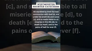 Q19. What is the misery of that estate whereinto man fell?