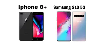 Samsung S10 5G vs IPHONE 8Plus Speed Test / Ram Management