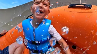 We Had The Best Day At Disney's Typhoon Lagoon Water Park! | Deluxe Cabana, Water Slide POVs & Food!