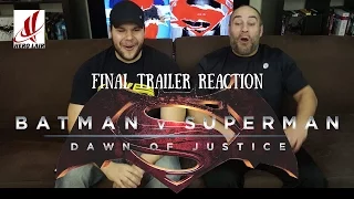 BATMAN V SUPERMAN Final Trailer REACTION
