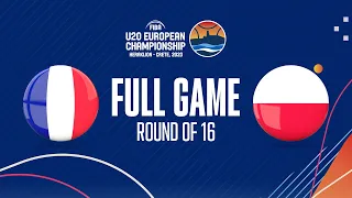 France v Poland | Full Basketball Game | FIBA U20 European Championship 2023