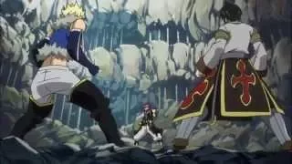 Natsu vs Sting & Rouge - Breaking Through [AMV] (Fairy Tail)