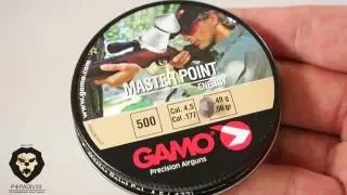 Пули пневматичесикие GAMO Master Point 4,5 мм 0,49 грамма (Видео-обзор)