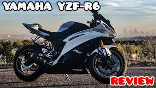 YAMAHA R6 FIRST RIDE & REVIEW! FROM R3 TO R6 | SHOULD YOU BUY? | MOTO VLOG