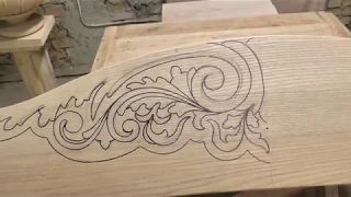 carved bed part 1 wood carving