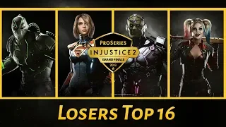 Injustice 2 Pro Series Finals 2018: BioHazard, Tekken Master, Scar, DR_Gross  (Losers Top 16)