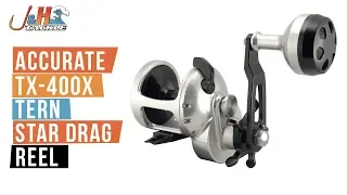 Accurate TX-400X Tern Star Drag Reel | J&H Tackle