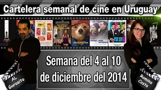 CARTELERA SEMANAL DE CINE EN URUGUAY - Las insoladas / Quiero matar a mi jefe 2 / Paddington