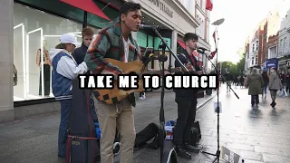 FIRST time singing TAKE ME TO CHURCH with SAM CLIFFORD