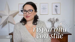 RISPARMIA SUBITO | lo shopping consapevole