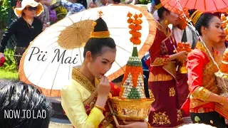 Celebrating Lao New Year LuangPrabang - Pii Mai - Songkran - Kuangsi Falls - Backpacking Laos Pt3