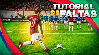 PES 2021: TUTORIAL DE FALTAS COMPLETO - AS 6 MELHORES TÉCNICAS DE COBRANÇAS DE FALTA DO JOGO!!!!