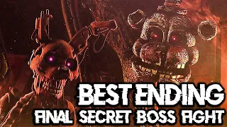 FNAF Security Breach True/Good/Best Ending + FINAL Secret Afton Boss Fight